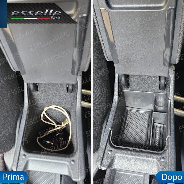 Organizer Per Bracciolo VW Polo AW1  Vassoio Portaoggetti