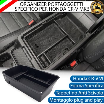Organizer Per Bracciolo Honda CR-V MK6 Vassoio Portaoggetti