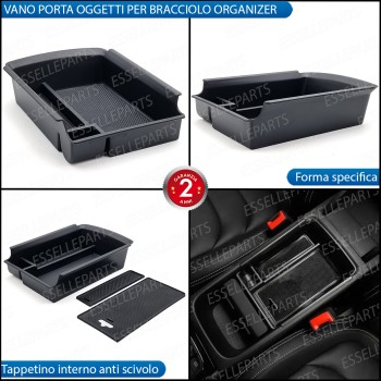 Organizer Per Bracciolo Skoda Kodiaq  Vassoio Portaoggetti