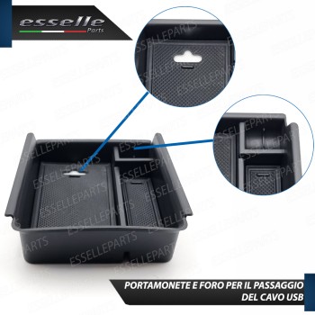 Organizer Per Bracciolo Skoda Kodiaq  Vassoio Portaoggetti