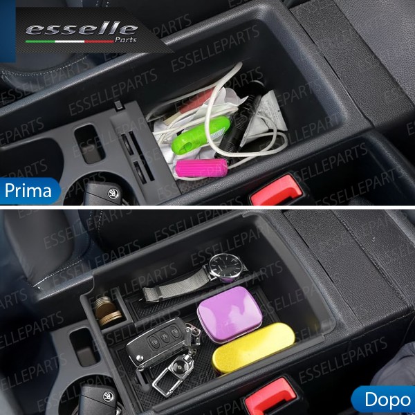 Organizer Per Bracciolo Karoq Vassoio Portaoggetti