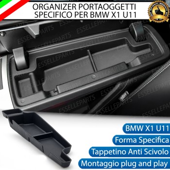 Organizer Per Bracciolo BMW X1 U11  Vassoio Portaoggetti