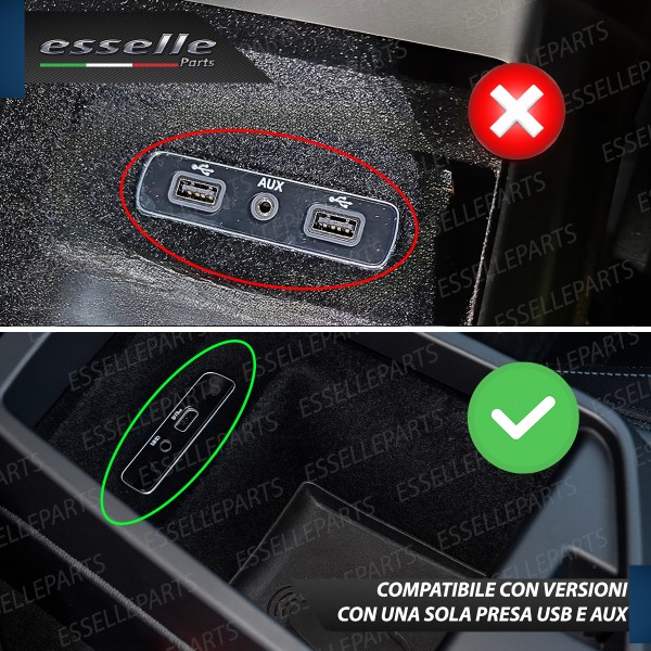 Organizer Per Bracciolo  Alfa Stelvio Vassoio Portaoggetti