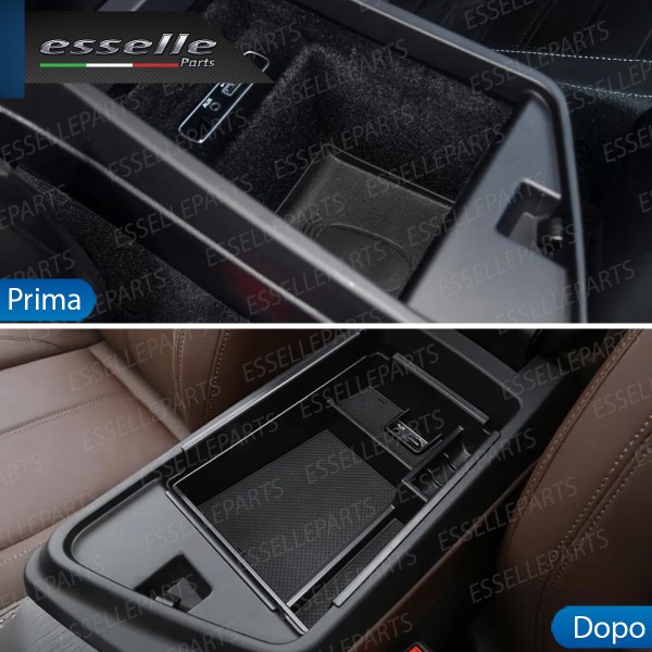 Organizer Per Bracciolo  Alfa Stelvio Vassoio Portaoggetti
