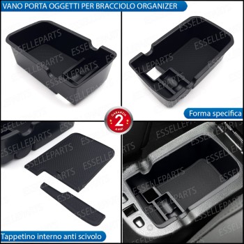 Organizer Vassoio per Bracciolo Jeep Compass MK2