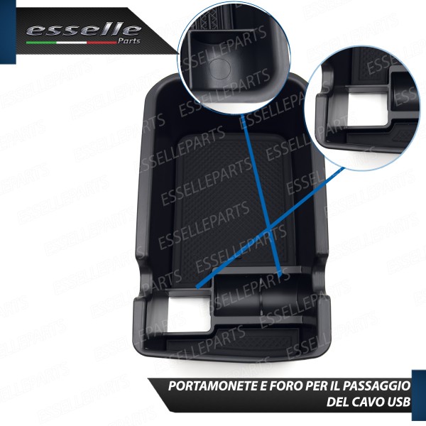 Organizer Vassoio per Bracciolo Jeep Compass MK2