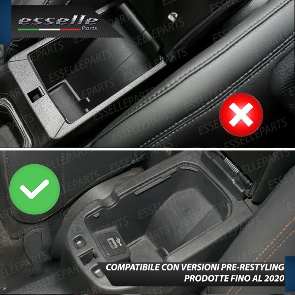 Organizer Vassoio per Bracciolo Jeep Compass MK2