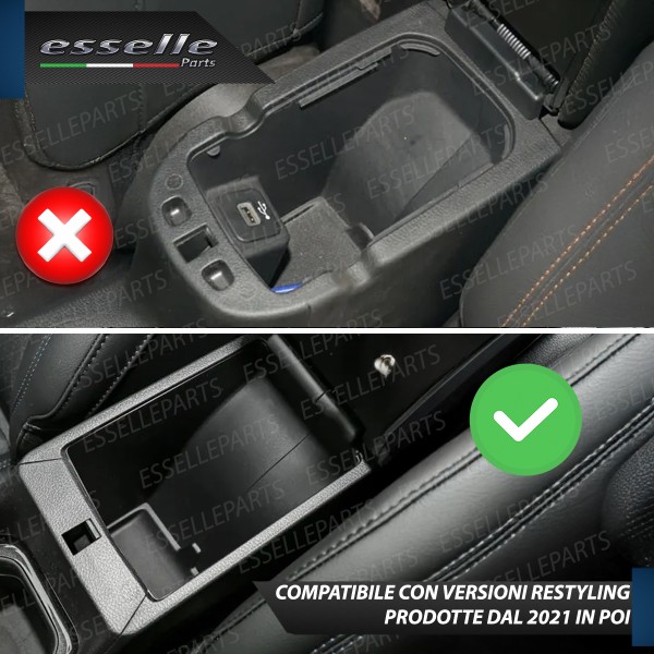 Organizer Per Bracciolo Jeep Compass 2 Restyling Portaoggetti