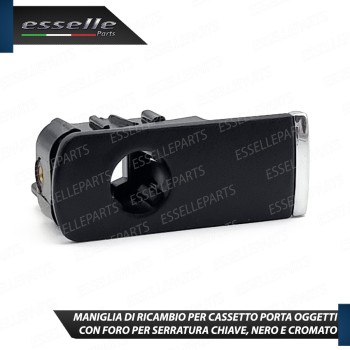 Maniglia vano portaoggetti Audi A4 B6 Ricambio Nero Cromato