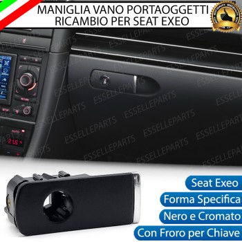 Maniglia vano portaoggetti Seat Exeo Ricambio Nero Cromato