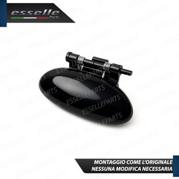 Maniglia vano portaoggetti per Peugeot 206 Restyling Ricambio Nero
