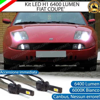 Kit Full LED H1 Anabbaglianti 6400 LUMEN FIAT COUPE