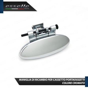 Maniglia vano portaoggetti per Peugeot 206 Restyling Ricambio Cromato