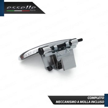 Maniglia vano portaoggetti per Peugeot 206 Restyling Ricambio Cromato