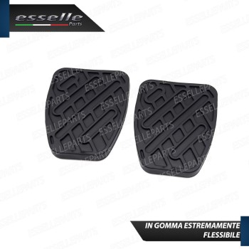 Set Copripedali Pedaliera in Gomma Specifici per Nissan Qashqai J10 Restyling