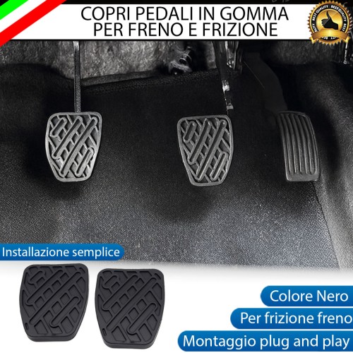 Set Copripedali Pedaliera in Gomma Specifici per Nissan Juke Restyling