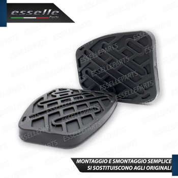 Set Copripedali Pedaliera in Gomma Specifici per Nissan Note MK2 Set Copripedali Pedaliera in Gomma Specifici per Nissan Note MK2