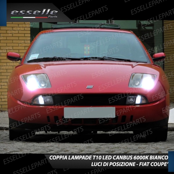 Conversione Fari Full LED 6000k canbus FIAT COUPE No Error