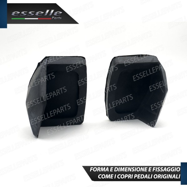 Set Copripedali Pedaliera in Gomma Specifici per Peugeot 307