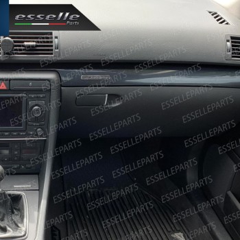 Maniglia vano portaoggetti Audi A4 B6 Nero Cromato Senza Foro