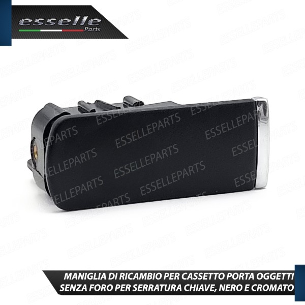 Maniglia vano portaoggetti Seat Exeo Nero Cromato Senza Foro