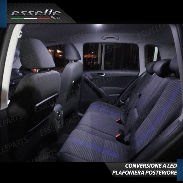 Kit Led interni + Placchette targa 6000K Canbus VW Tiguan 5N Restyling DAL 2009