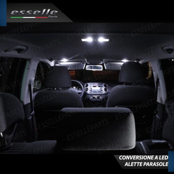 Kit Led interni + Placchette targa 6000K Canbus VW Tiguan 5N Restyling DAL 2009