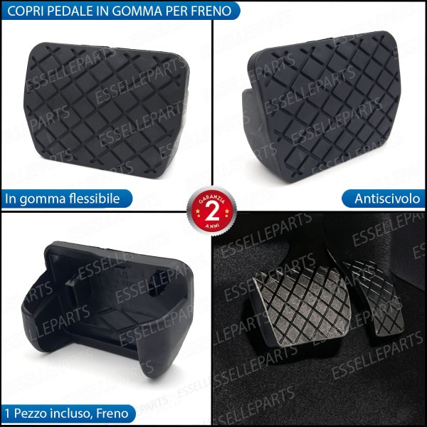 Copripedale Pedale in Gomma Specifico per Skoda Kamiq