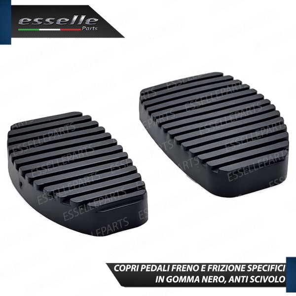 Set Copripedali Pedaliera in Gomma Specifici Peugeot Expert