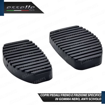 Set Copripedali Pedaliera in Gomma Specifici Peugeot Expert
