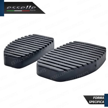 Set Copripedali Pedaliera in Gomma Specifici Peugeot Expert