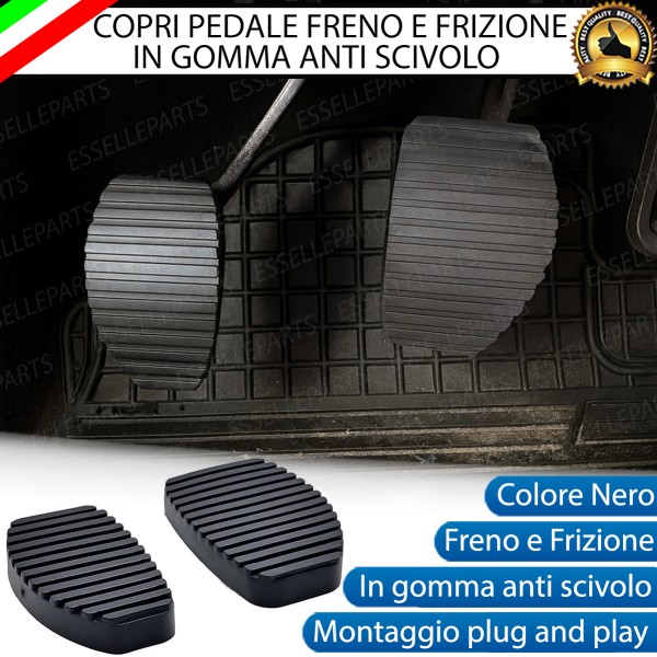Set Copripedali Pedaliera in Gomma Specifici per Peugeot Partner