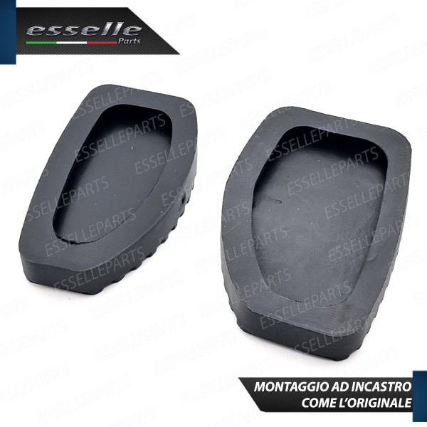 Set Copripedali Pedaliera in Gomma Specifici Peugeot Partner