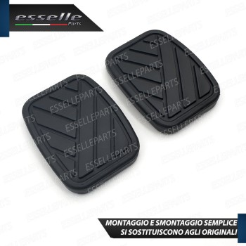 Copripedali Pedali in Gomma Specifici per Opel Agila B Copripedali Pedali in Gomma Specifici per Opel Agila B