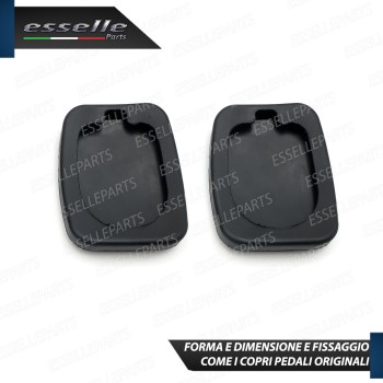 Copripedali Pedali in Gomma Specifici per Opel Agila B Copripedali Pedali in Gomma Specifici per Opel Agila B