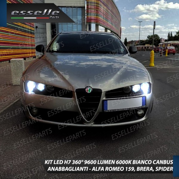 Conversione Fari Full LED Per Alfa Romeo 159 6000K Bianco