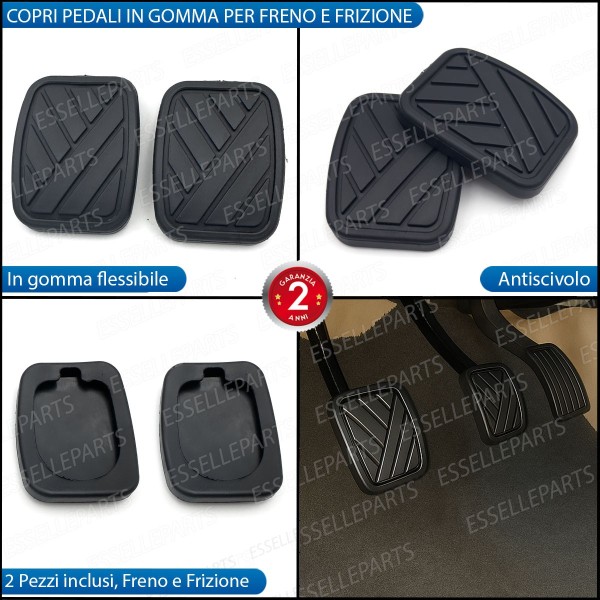 Copripedali Pedali in Gomma Specifici per Suzuki Swift MK6