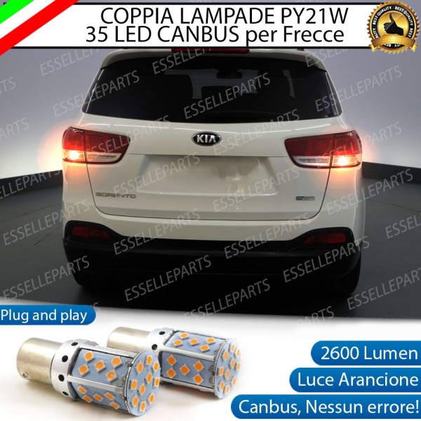 Coppia Frecce Posteriori PY21W 35 LED Canbus KIA Sorento 3