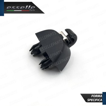 Clip fermo parasole Audi A6 C6 dal 2009 nero Clip fermo parasole Audi A6 C6 dal 2009 nero