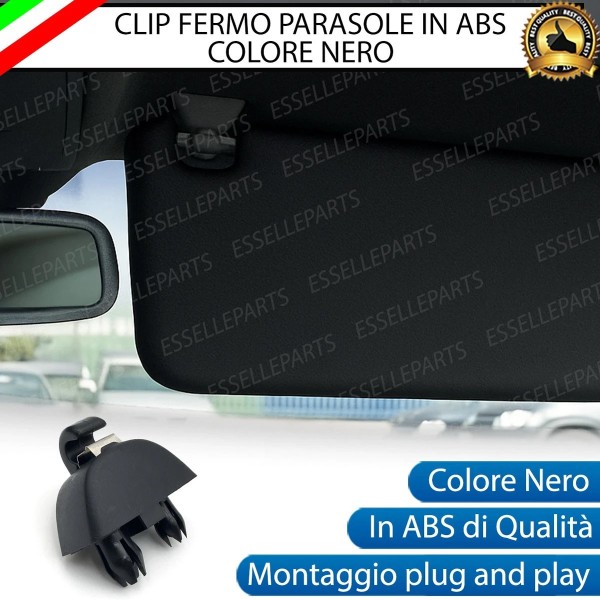 Clip aletta parasole Cupra Leon ricambio nero