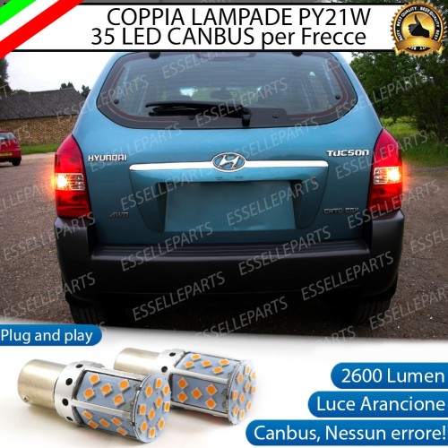 Lampada PY21W Canbus ARANCIONE FRECCE Luce AMBRA HYUNDAI TUCSON