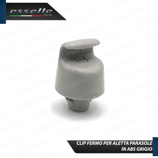 Clip Aletta Parasole Grigio Ricambio per Nissan X-Trail MK3 T32
