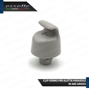 Clip Aletta Parasole Grigio Ricambio per Nissan X-Trail MK3 T32 Clip Aletta Parasole Grigio Ricambio per Nissan X-Trail MK3 T32