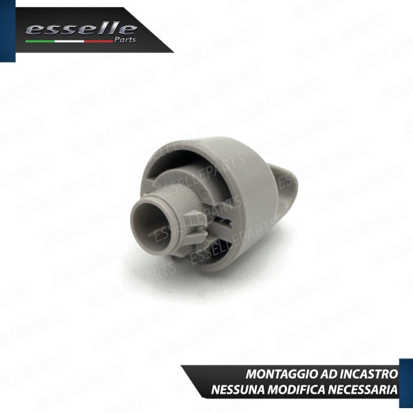 Clip Aletta Parasole Grigio Ricambio per Nissan X-Trail MK3 T32