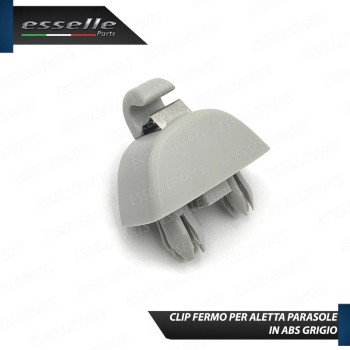 Clip fermo parasole Audi A6 C6 dal 2009 Grigio Clip fermo parasole Audi A6 C6 dal 2009 Grigio