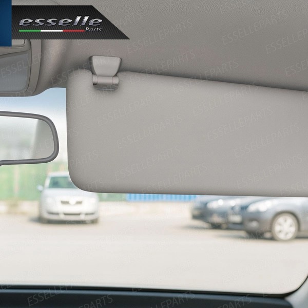 Clip fermo parasole Audi A6 C6 dal 2009 Grigio