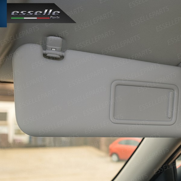 Clip Aletta Parasole Grigio Ricambio per Mazda 2 MK2