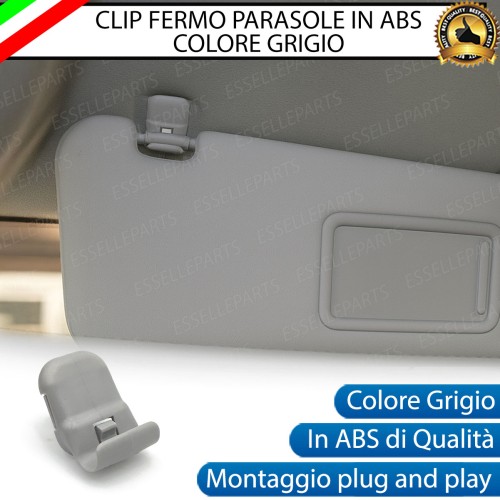 Clip Aletta Parasole Grigio Ricambio per Mazda 5 MK2
