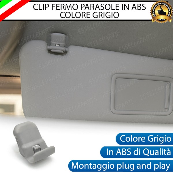 Clip Aletta Parasole Grigio Ricambio per Mazda 6 MK2