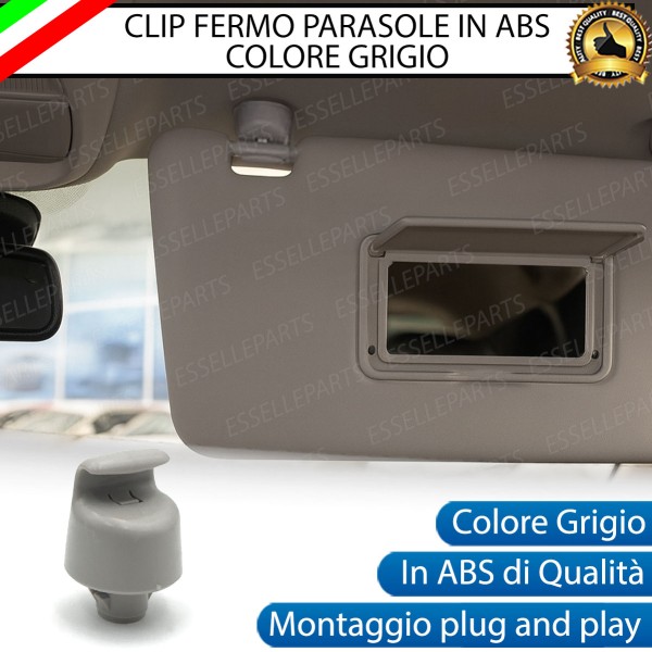 Clip Aletta Parasole Grigio Ricambio per Infiniti Q70